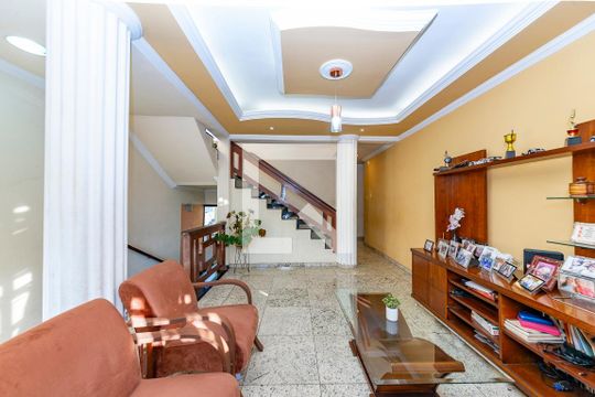 Sala 2 de casa à venda com 4 quartos, 297m² em Teixeira Dias, Belo Horizonte