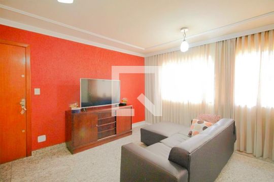 Sala de apartamento à venda com 4 quartos, 160m² em Sagrada Família, Belo Horizonte