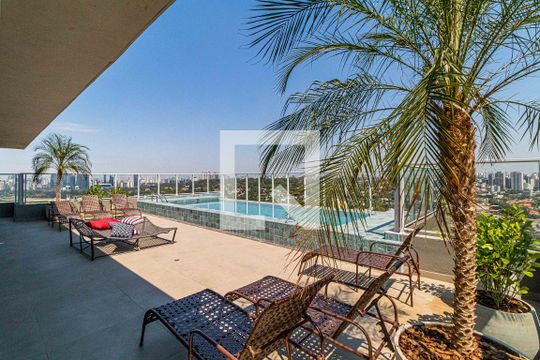 Área comum - Piscina de kitnet/studio para alugar com 1 quarto, 25m² em Butantã, São Paulo