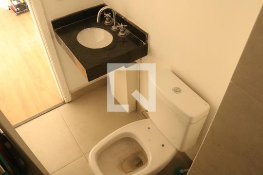 Banheiro de kitnet/studio à venda com 1 quarto, 79m² em Perdizes, São Paulo