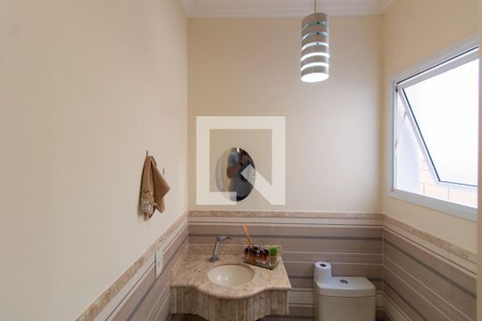 Lavabo de casa de condomínio à venda com 4 quartos, 275m² em Parque Imperador, Campinas