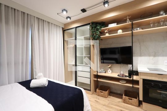 Studio - ambiente quarto de kitnet/studio à venda com 1 quarto, 26m² em Vila Mariana, São Paulo