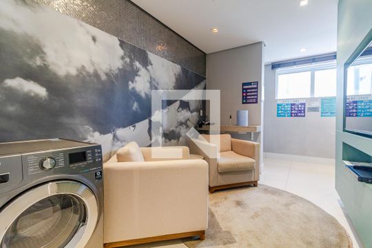 Área comum de apartamento à venda com 1 quarto, 40m² em Pinheiros, São Paulo