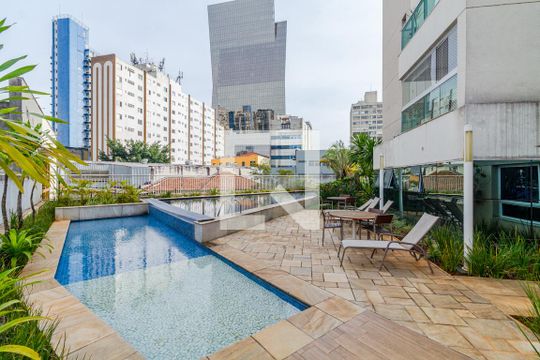 Área comum  de apartamento à venda com 1 quarto, 40m² em Pinheiros, São Paulo