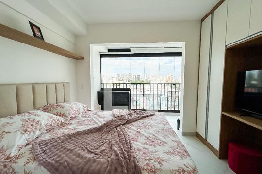 Studio de apartamento para alugar com 1 quarto, 30m² em Santo Amaro, São Paulo