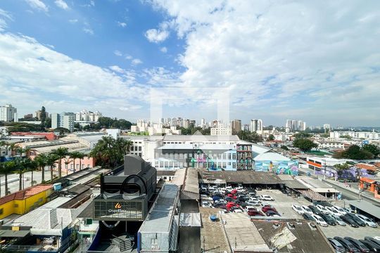 Vista da Varanda de apartamento para alugar com 1 quarto, 30m² em Santo Amaro, São Paulo