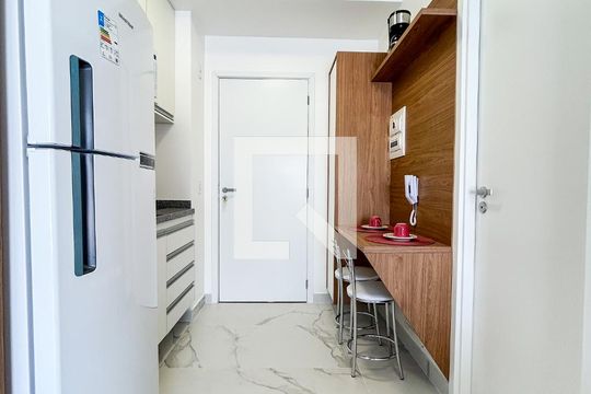 Studio de apartamento para alugar com 1 quarto, 30m² em Santo Amaro, São Paulo