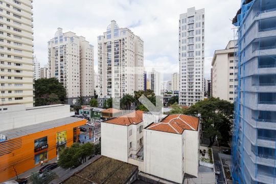 Vista de apartamento para alugar com 2 quartos, 67m² em Indianópolis, São Paulo