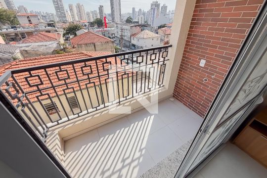 Varanda de kitnet/studio à venda com 1 quarto, 29m² em Vila Dom Pedro I, São Paulo