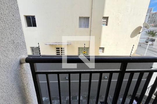 Varanda do Studio de kitnet/studio para alugar com 1 quarto, 29m² em Jardim São Paulo, São Paulo