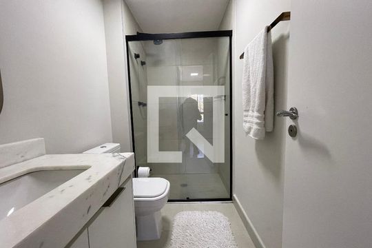 Banheiro da Suíte 2 de apartamento à venda com 2 quartos, 78m² em Butantã, São Paulo