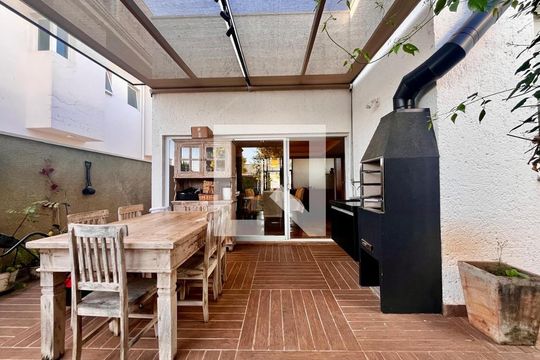 Varanda gourmet de casa à venda com 3 quartos, 278m² em Loteamento Caminhos de San Conrado (sousas), Campinas