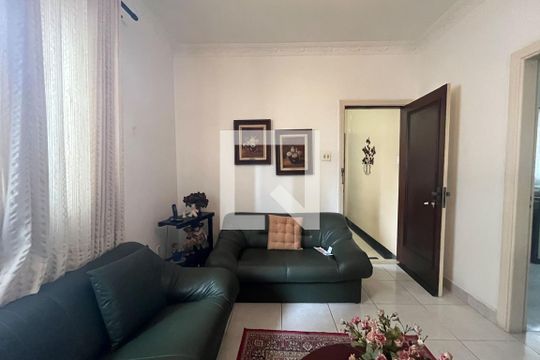 Sala de apartamento para alugar com 2 quartos, 80m² em Embaré, Santos