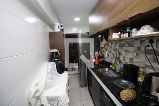Cozinha de apartamento à venda com 2 quartos, 54m² em Penha, Rio de Janeiro
