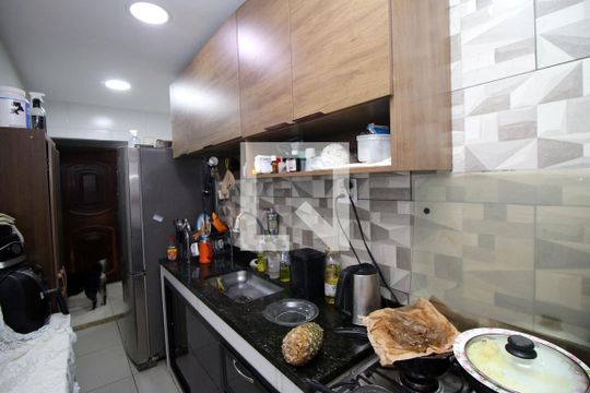 Cozinha de apartamento à venda com 2 quartos, 54m² em Penha, Rio de Janeiro