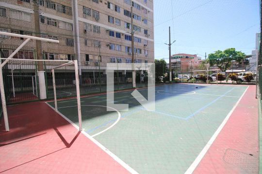 Área comum - quadra poliesportiva de apartamento à venda com 2 quartos, 54m² em Penha, Rio de Janeiro
