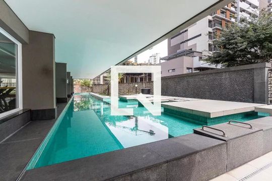 Área comum de kitnet/studio para alugar com 1 quarto, 24m² em Perdizes, São Paulo