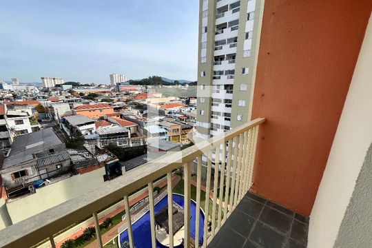 Varanda da Sala de apartamento para alugar com 1 quarto, 37m² em Lauzane Paulista, São Paulo