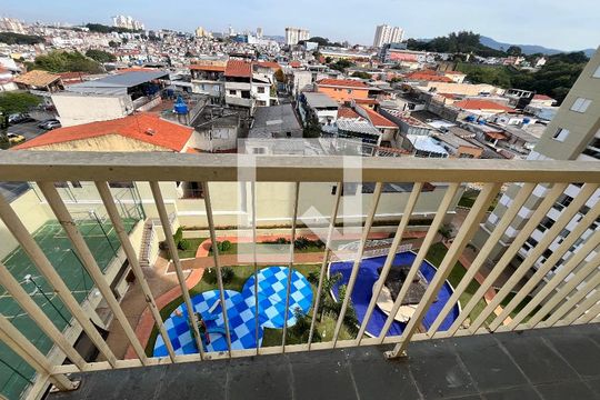 Varanda do Quarto de apartamento para alugar com 1 quarto, 37m² em Lauzane Paulista, São Paulo