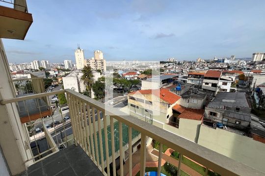 Varanda da Sala de apartamento para alugar com 1 quarto, 37m² em Lauzane Paulista, São Paulo