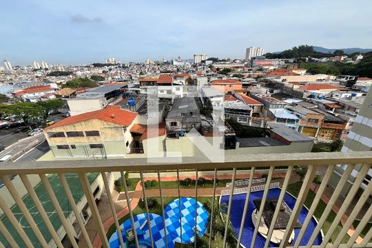 Varanda da Sala de apartamento para alugar com 1 quarto, 37m² em Lauzane Paulista, São Paulo