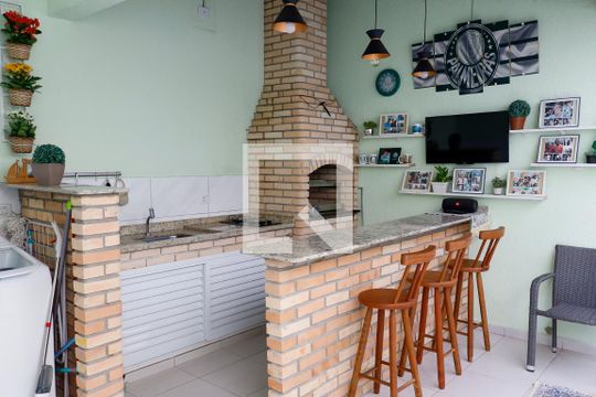 Área comum - Churrasqueira de casa à venda com 3 quartos, 179m² em Jardim das Flores, Osasco