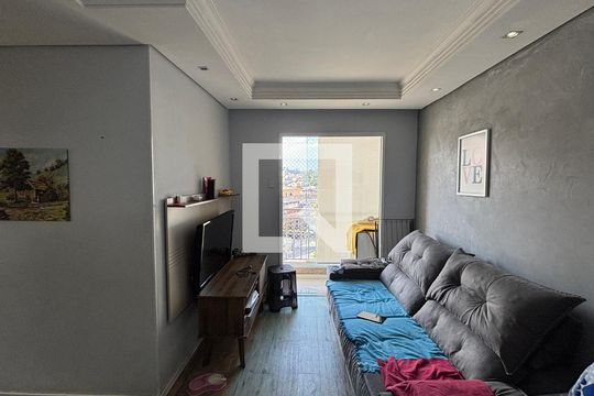 Sala de apartamento à venda com 2 quartos, 49m² em Parque Erasmo Assunção, Santo André