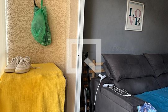 Varanda Sala de apartamento à venda com 2 quartos, 49m² em Parque Erasmo Assunção, Santo André
