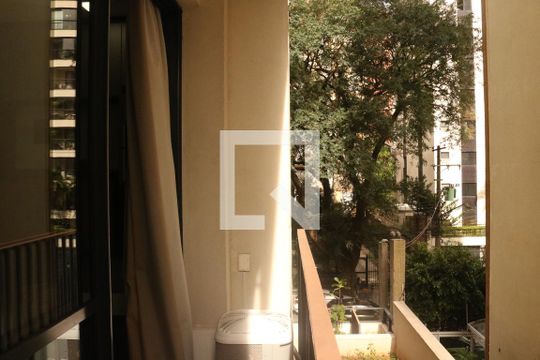 Varanda de kitnet/studio para alugar com 1 quarto, 26m² em Perdizes, São Paulo
