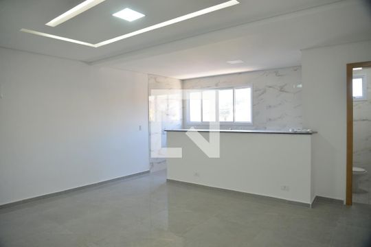 Sala de casa à venda com 2 quartos, 114m² em Vila Bela Vista, Santo André
