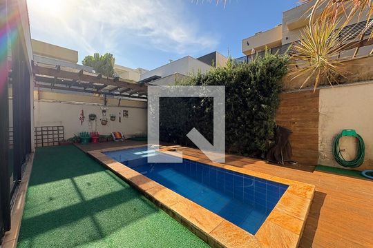 Área comum - Piscina de casa de condomínio para alugar com 3 quartos, 197m² em Condomínio Buona Vita Ribeirão, Ribeirão Preto
