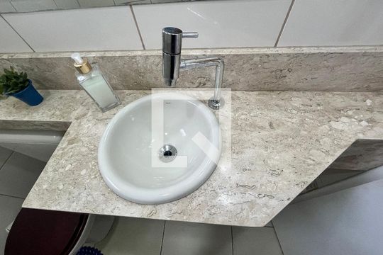 Lavabo de casa de condomínio à venda com 3 quartos, 120m² em Vila Aurora (zona Norte), São Paulo