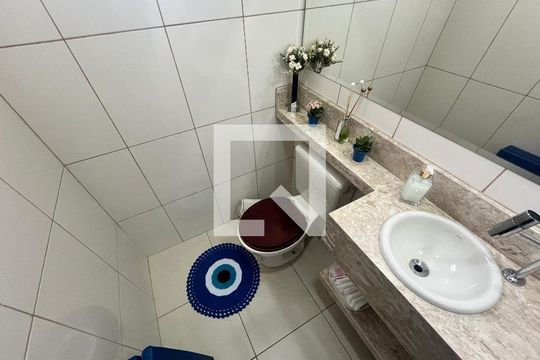 Lavabo de casa de condomínio à venda com 3 quartos, 120m² em Vila Aurora (zona Norte), São Paulo