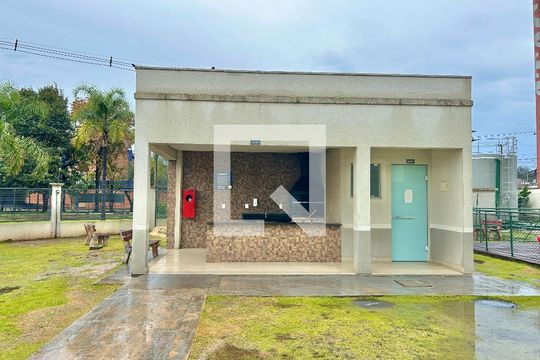 Área comum - Churrasqueira de apartamento à venda com 2 quartos, 40m² em Santos Dumont, São Leopoldo