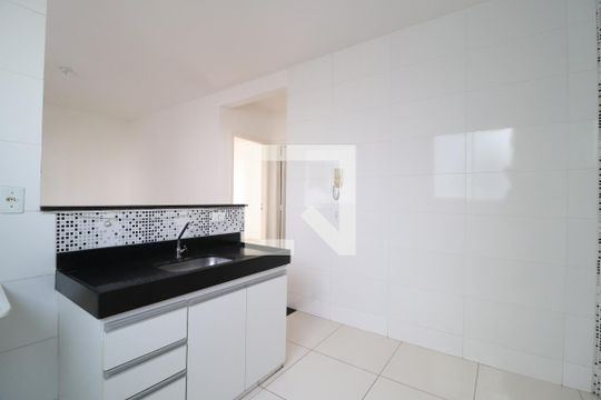 Cozinha de apartamento para alugar com 2 quartos, 45m² em Chácaras Tubalina E Quartel, Uberlândia