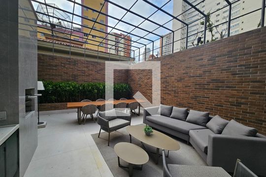 Área comum de kitnet/studio para alugar com 1 quarto, 26m² em Vila Mariana, São Paulo
