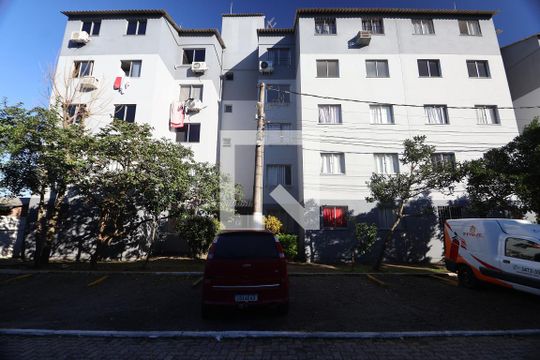 Fachada do bloco de apartamento à venda com 2 quartos, 40m² em Mato Grande, Canoas