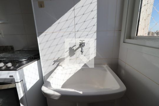 Cozinha de apartamento para alugar com 1 quarto, 45m² em Nova Aliança, Ribeirão Preto