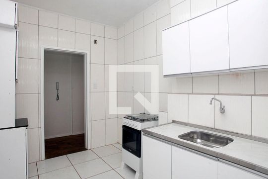 Cozinha e Área de Serviço de apartamento à venda com 1 quarto, 57m² em Centro Histórico, Porto Alegre