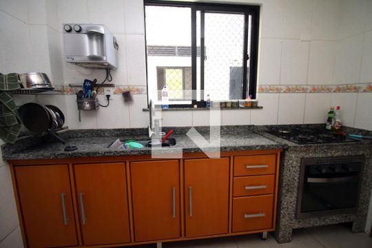 Cozinha de apartamento à venda com 3 quartos, 95m² em Vila da Penha, Rio de Janeiro