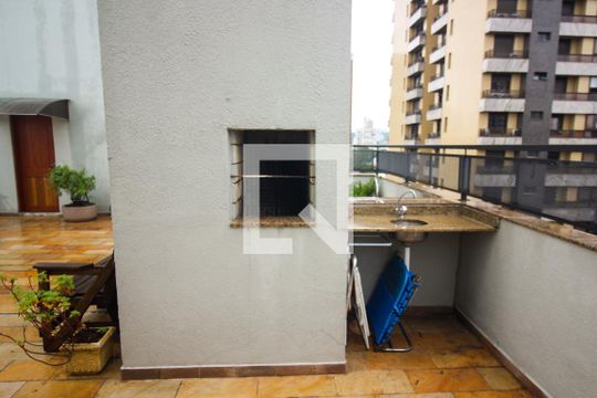 Área comum - Churrasqueira de apartamento à venda com 3 quartos, 73m² em Menino Deus, Porto Alegre