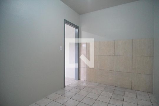 Cozinha de kitnet/studio para alugar com 1 quarto, 38m² em Guarani, Novo Hamburgo