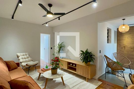 Sala de apartamento para alugar com 2 quartos, 86m² em Pinheiros, São Paulo