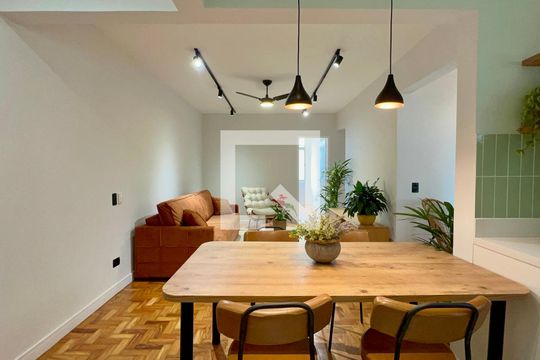 Sala de Jantar de apartamento para alugar com 2 quartos, 86m² em Pinheiros, São Paulo