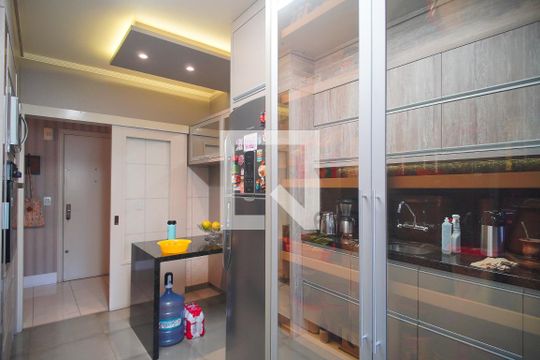 Cozinha de apartamento à venda com 2 quartos, 107m² em Centro, São Leopoldo