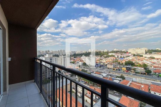 Sacada/Sala/Cozinha de apartamento para alugar com 1 quarto, 30m² em Jardim da Gloria, São Paulo
