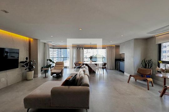 Apartamento à venda com 3 quartos, 141m² em Brooklin, São Paulo