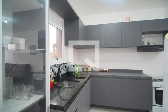 Cozinha de apartamento à venda com 2 quartos, 70m² em Santo Afonso, Novo Hamburgo