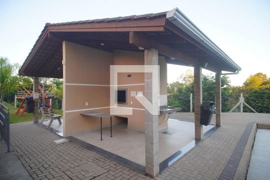 Área comum - Churrasqueira de apartamento à venda com 2 quartos, 70m² em Santo Afonso, Novo Hamburgo