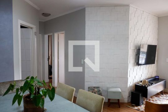 Sala de apartamento à venda com 2 quartos, 60m² em Piratininga, Osasco